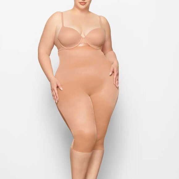 SKIMS BARELY THERE CROPPED LEGGING Clay - Picture 4 of 4